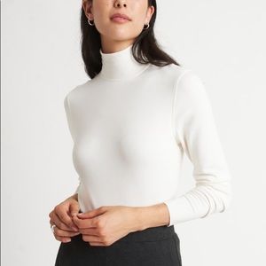 White long sleeve Turtleneck